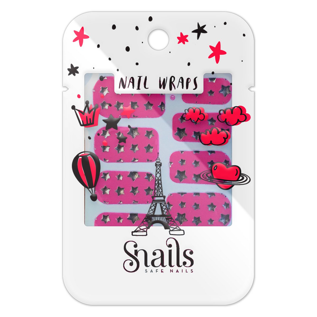 Caracoles - Pegatinas Nagel Wrap