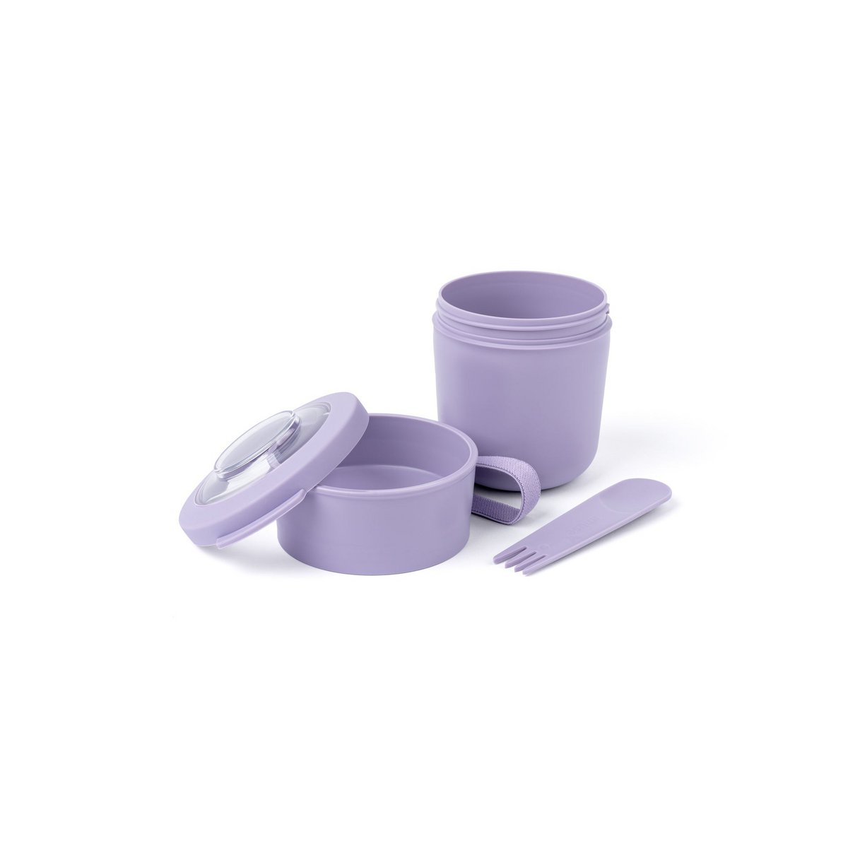 Tylla Duo Breakfast Bowl – Separate Compartments for Granola & Yoghurt On the Go (150ml + 450ml)
