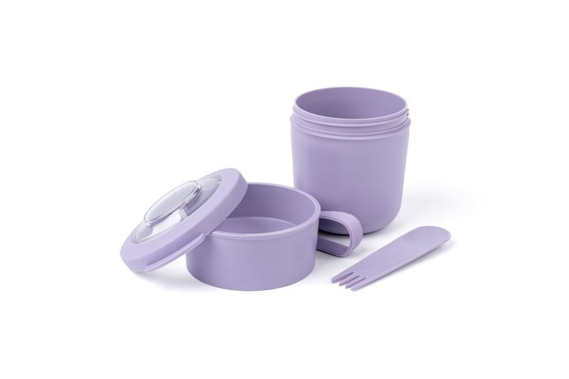 Tylla Duo Breakfast Bowl – Separate Compartments for Granola & Yoghurt On the Go (150ml + 450ml)