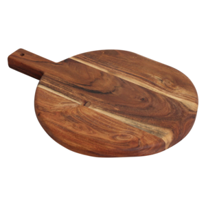 Acacia wooden serving board/pizza board