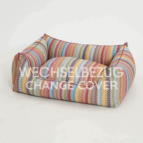 Wechselbezug Hundebett Box Bett ZicZac