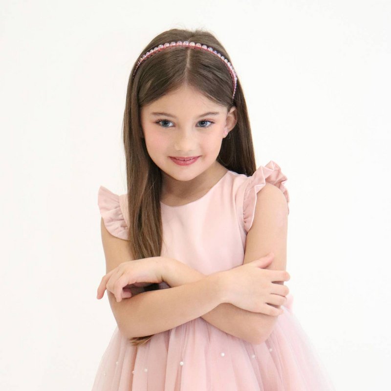 ALICE ceremony dress - Pink - Size: 150 cm (9/10 years)