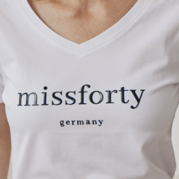 Jersey shirt white missforty