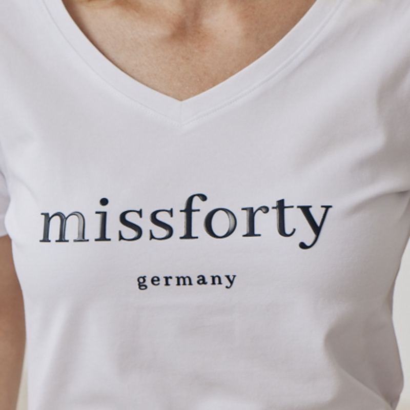 Jersey shirt white missforty