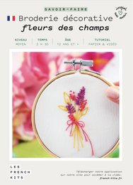 Markblomster broderisæt