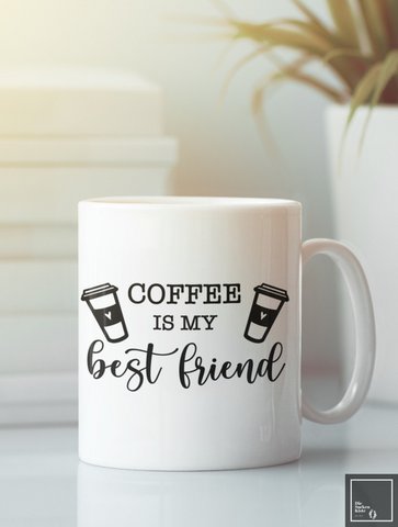 Kaffeebecher my best friend