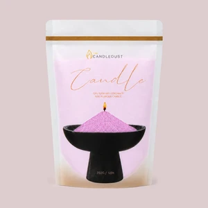 Lilac unscented Candle Sand 350g/0.73lbs