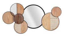 WANDSPIEGEL WOODY CM 123,2X4,4X63,5 661070000