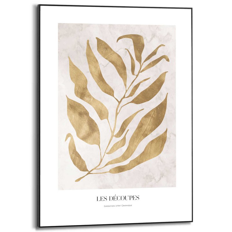 Painting Slim Frame Golden Cut 70x50