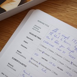 Journalist brevpapir notesbog