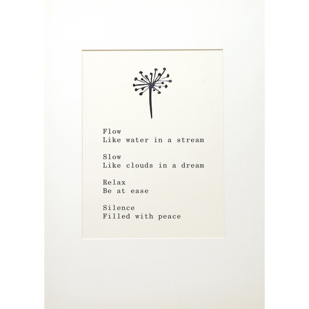 A5 CARD Moments of Silence (ENG)