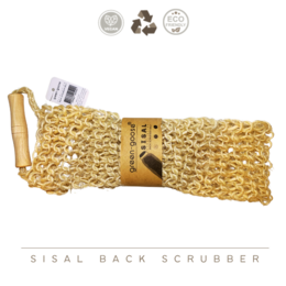green-goose Rückenschrubber Sisal Bambus