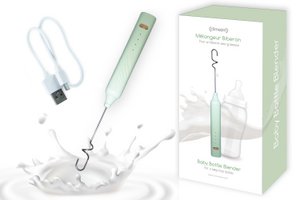 Anti-klont mixer voor babyflessen