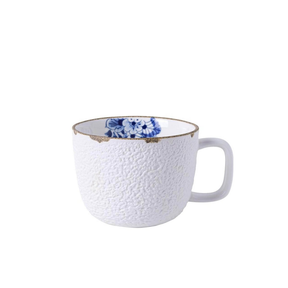 Blue Blossom mug with ear
