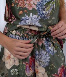 Pyjamas (shirt + shorts) Magic Garden Moss