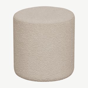 Penelope Pouffe, Bouclé-Stoff