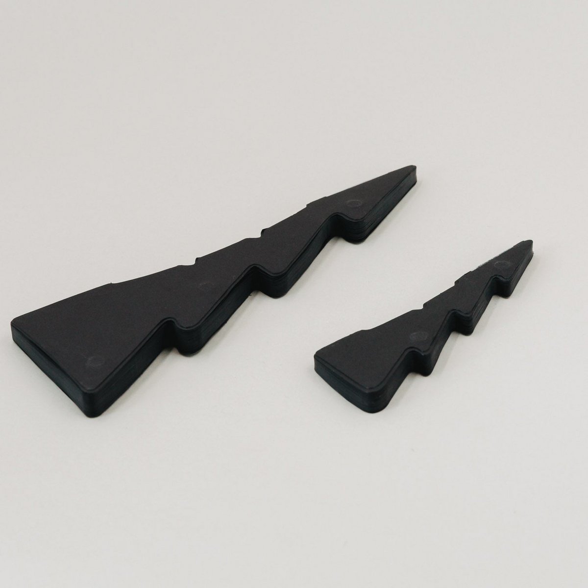 Paper fir 2 Set black (PU = 6 sets)