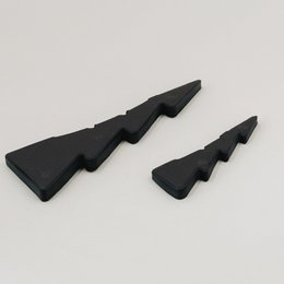 Paper fir 2 Set black (PU = 6 sets)