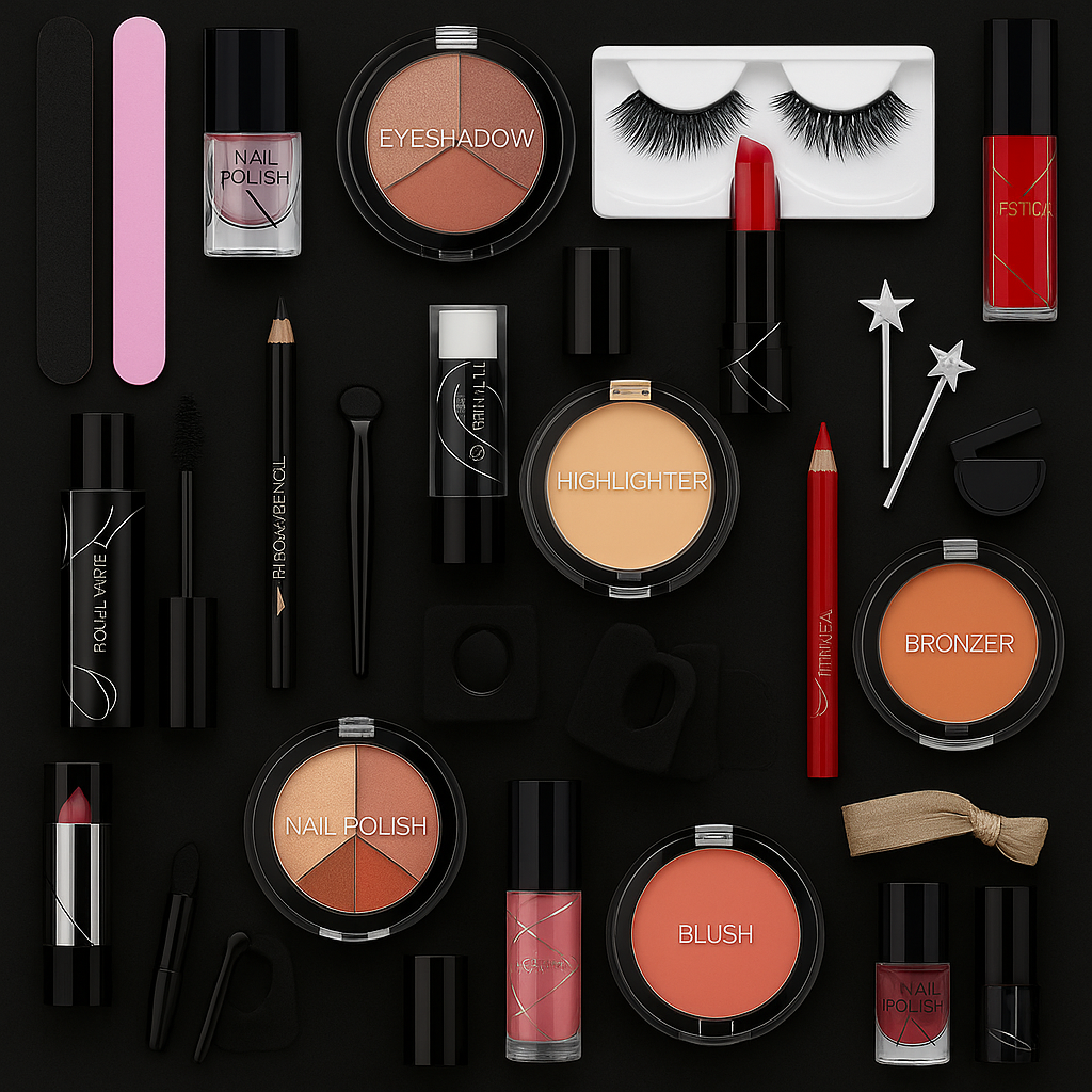 Advent calendar makeup and beauty accessories Starry Night