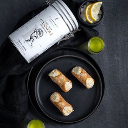 SICILY CANNOLI LIMONCELLO TIN