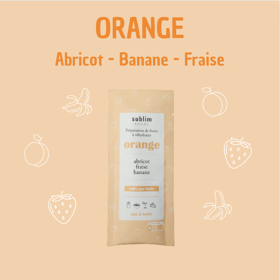 SINGLE Orange - 100% czysty preparat owocowy do nawodnienia