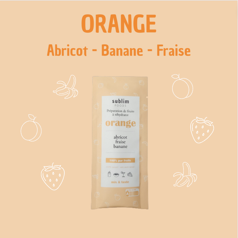 SINGLE Orange - 100% ren frugtpræparat til at genopbygge