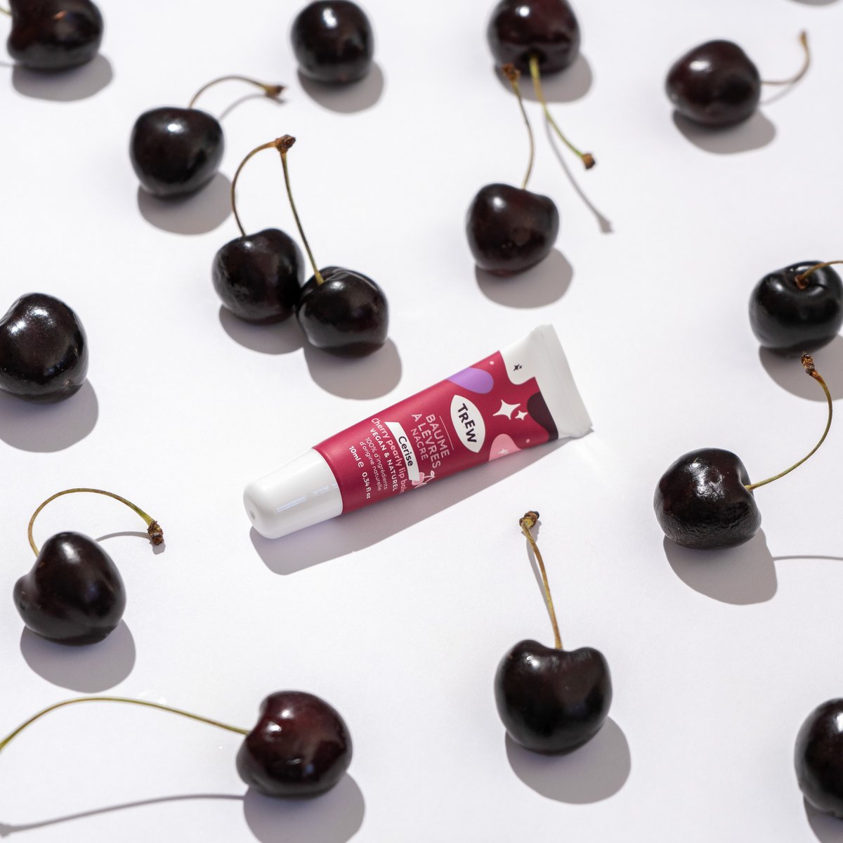 Getönter Lippenbalsam mit Kirscharoma, 100 % natürlich und vegan: Bulk