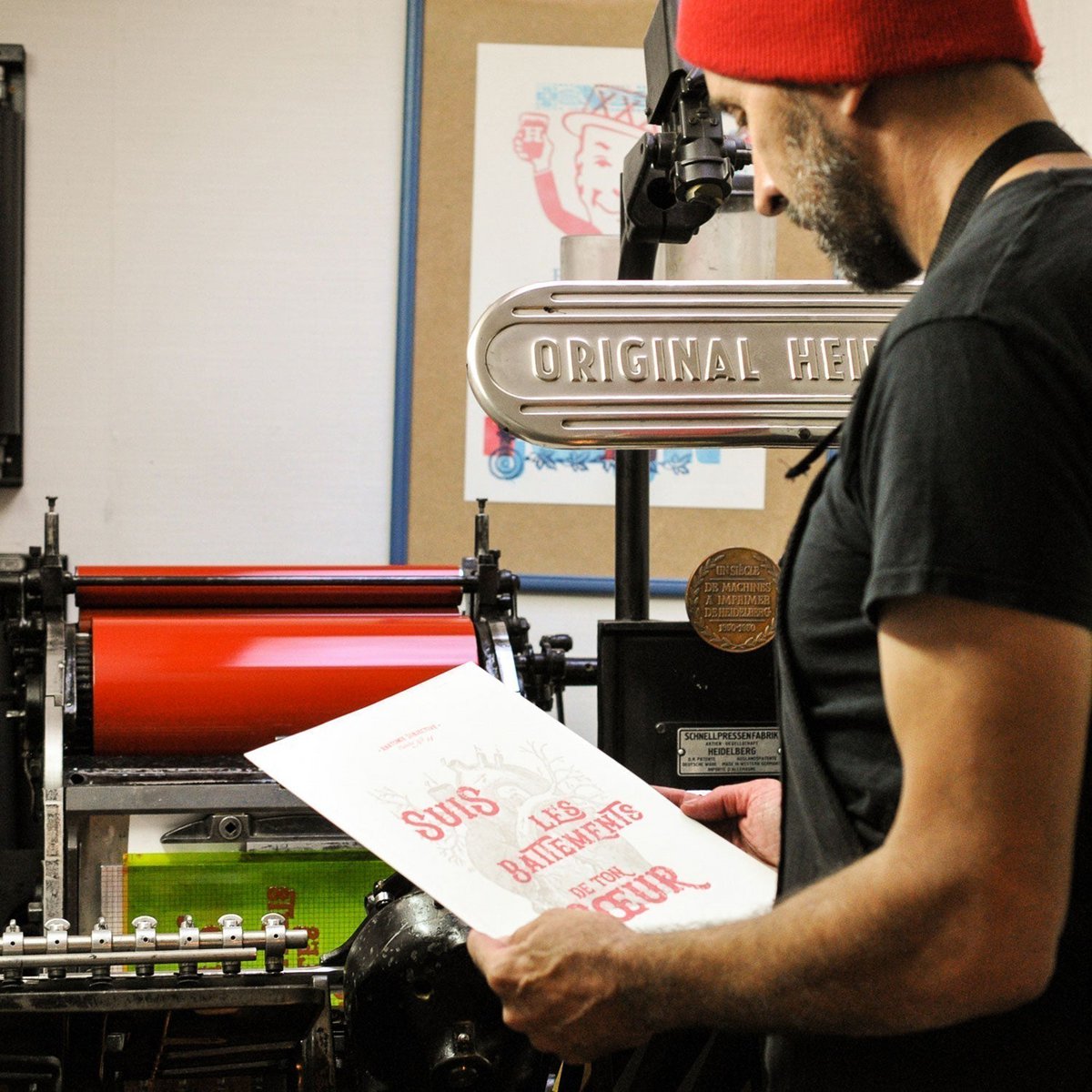 Plakat typograficzny A4 Influencer (Jezus)
