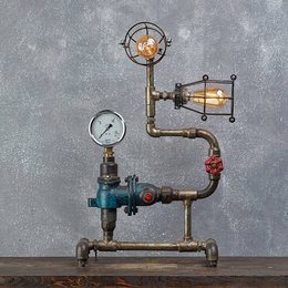Hånd Dragon To Lampe