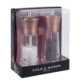 Set macinapepe e sale Precision+ Exford in ottone antico 16,5cm