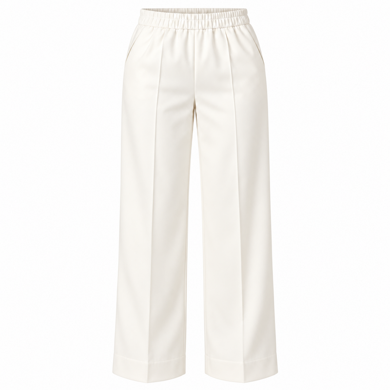 De Essential-broek – Crème