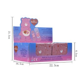 Care Bears - Scatola per bende in metallo (24 bende)