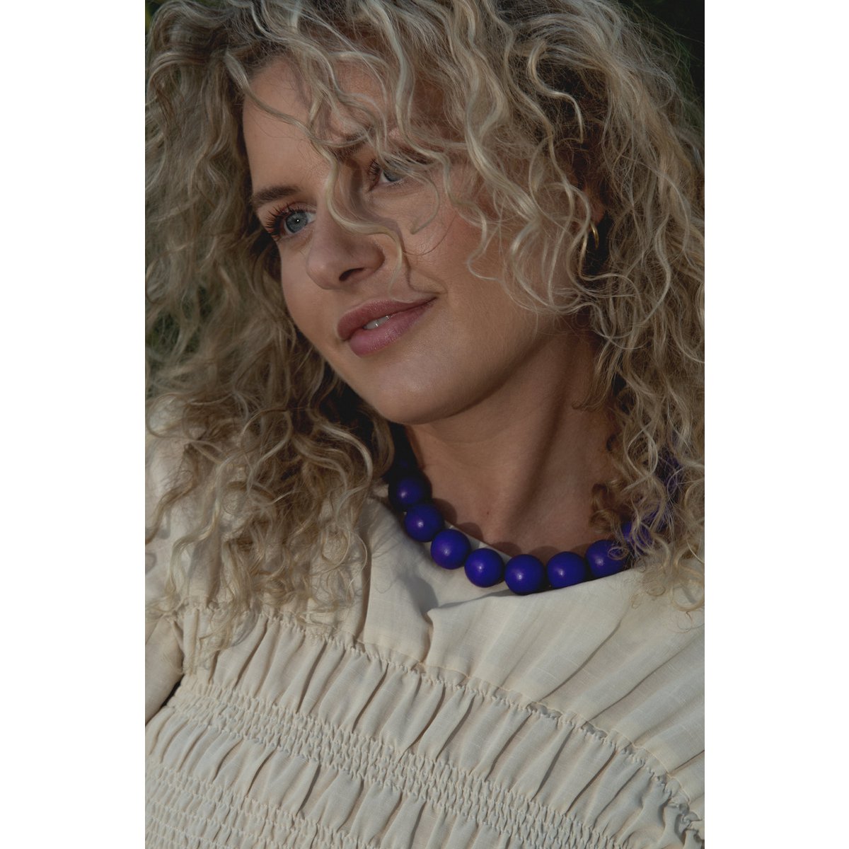 Posie Bold Necklace | Purple