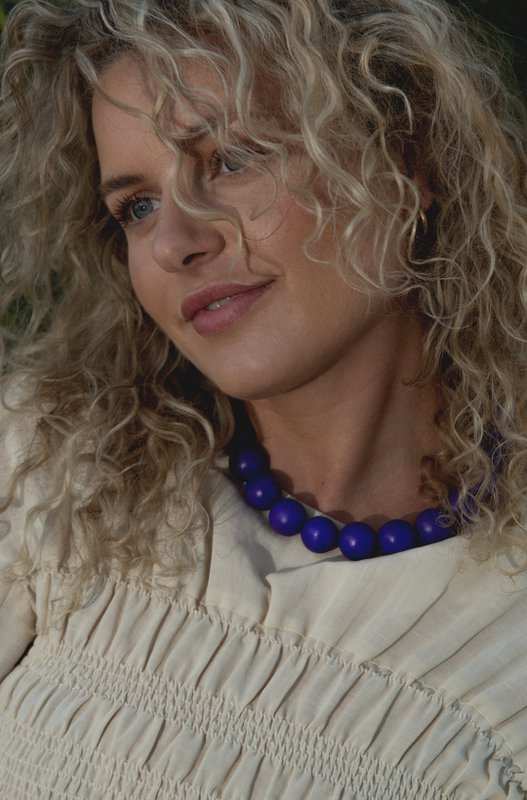 Posie Bold Necklace | Purple