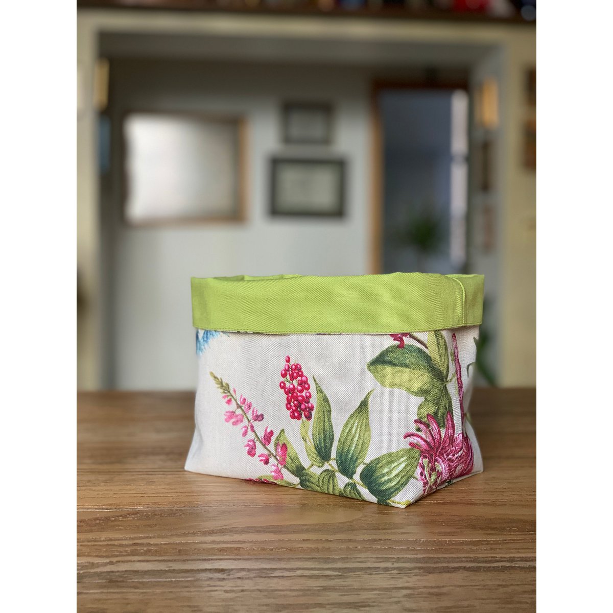 Chlebówka, h=20cm, mieszanka lnu i bawełny, z nadrukiem | Botanico