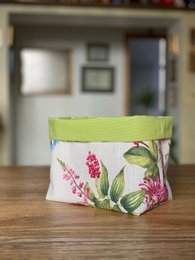 Chlebówka, h=20cm, mieszanka lnu i bawełny, z nadrukiem | Botanico
