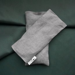 Poduszka pod oczy aromaterapia miękka szara