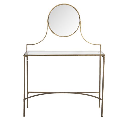 Kaptafel Koperkleurig 98x32x139 cm