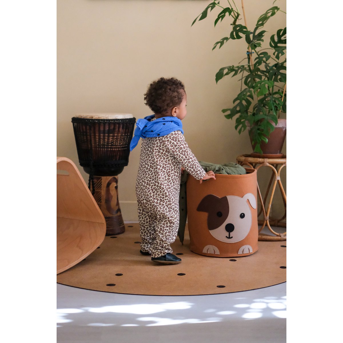 Storage Basket Children' Room - Dog