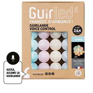 Unicorn Voice Command Lichtslinger wattenbolletjes Google en Alexa