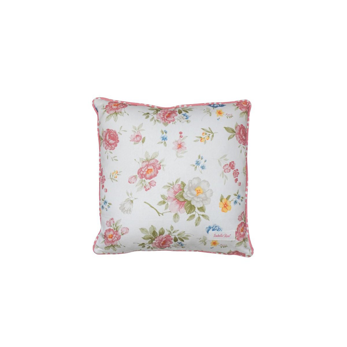 Cojín con relleno jardín inglés 40x40 cm Isabelle Rose