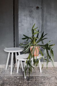 NaΓ―ve side table, rectangular L610, white