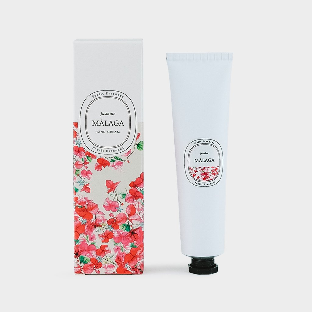 Natural hand cream. Jasmine fragrance. Malaga Collection