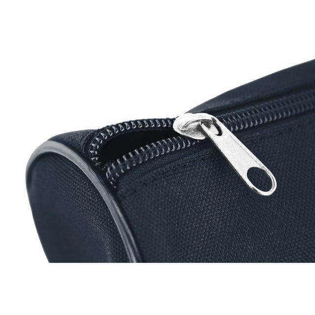 Trousse à stylo Kangaro ronde 20x8,5cm bleu foncé