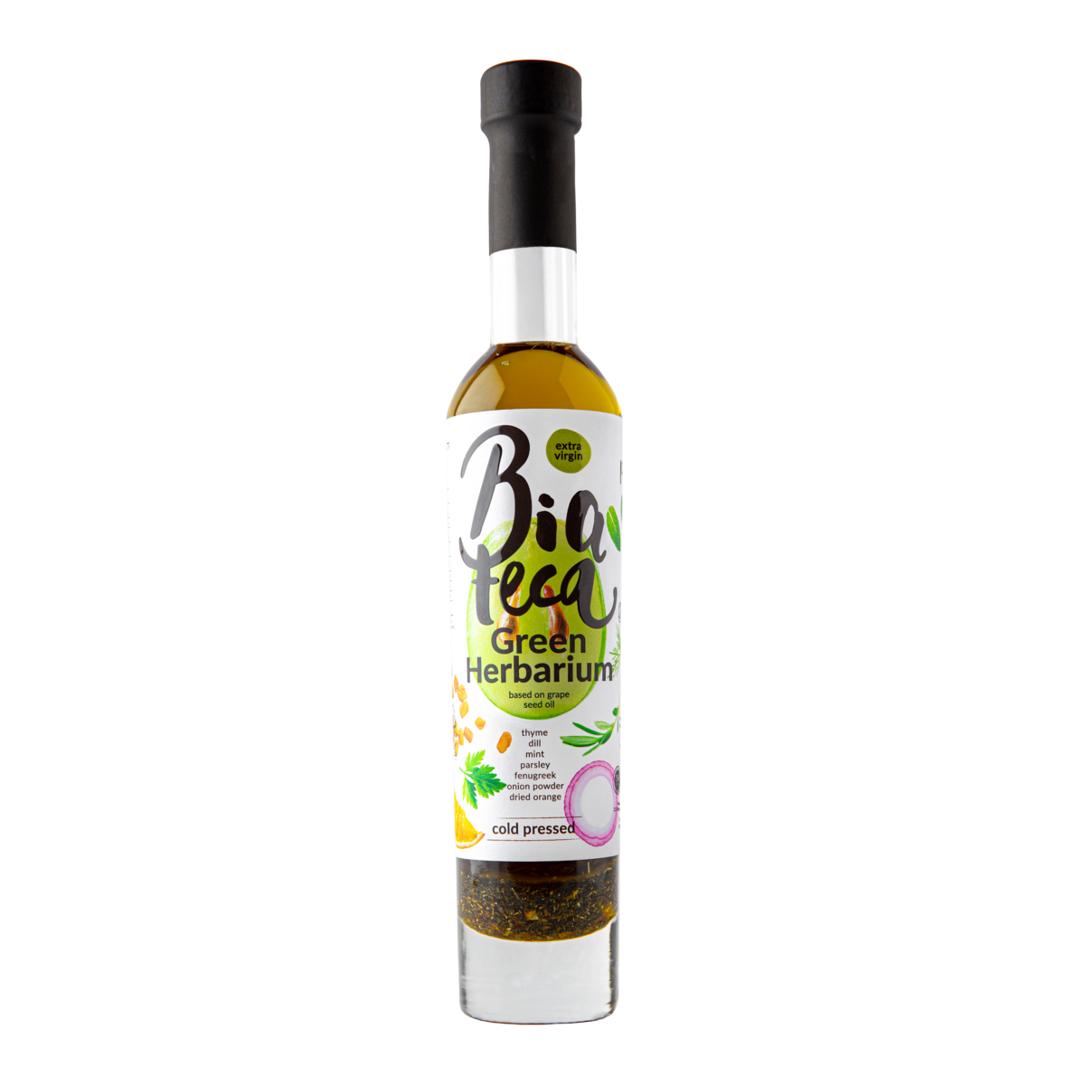 Kaltgepresstes kulinarisches Gourmetöl – Green Herbarium Extra Virgin