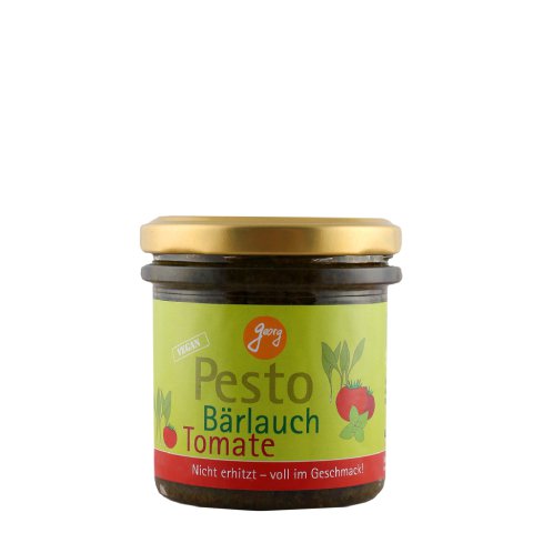 Økologisk vild hvidløg tomat pesto 140g