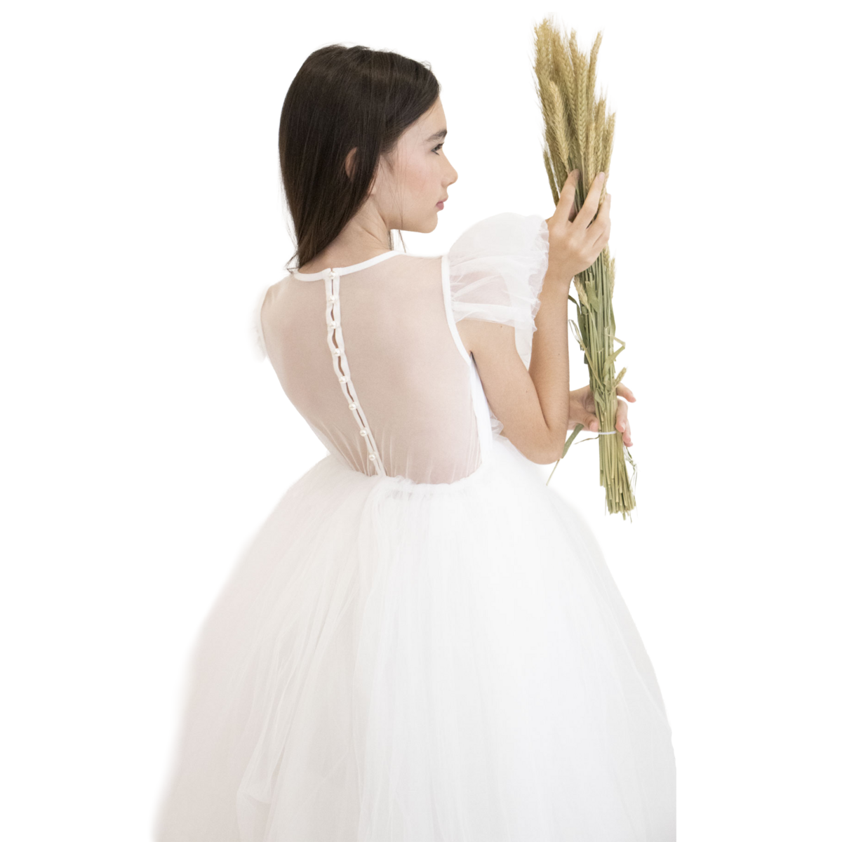 Vestido Ceremonial Largo Jeanne