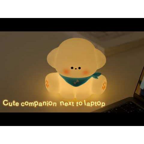 Puppy Silicone Night Lamp