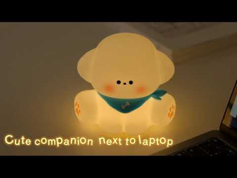 Puppy Silicone Night Lamp