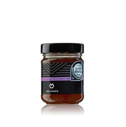 Greek wildflower honey, 250g. Rich, golden-colored honey with a floral aroma and sweet, delicate flavor. Harvested from the diverse wildflowers of Greece.